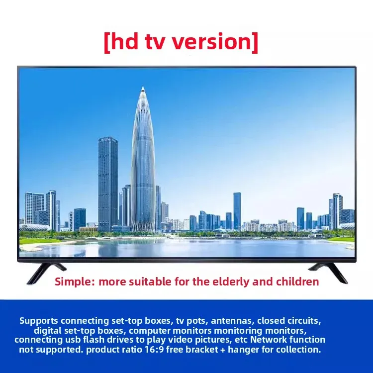 HD Smart TV 19–32 Inch Scratch Resistant LCD Television Small WiFi TV for Hotel Home Use Elderly Friendly Digital TV - Imagen 5