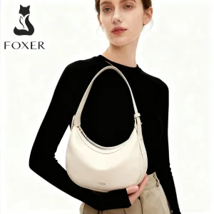 Bolso Media Luna de Lujo FOXER: El Regalo más Exclusivo para Mujer en 2026