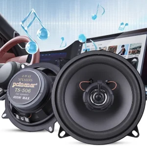 Set de Parlantes Full Range 4", 5" o 6" - Sonido HiFi de Rango Completo 12V