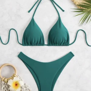 Bikini Brasileño Thong Sexy: El Conjunto Increible Femenino con Doble Tela 2026