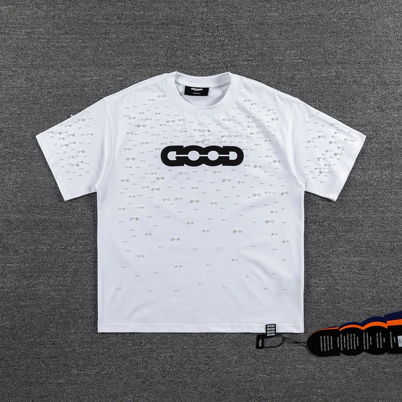 Camiseta GOODBRAND Pearl | Camiseta Streetwear Unisex Casual - Imagen 3
