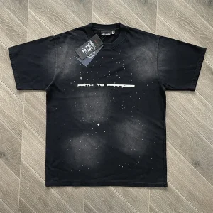camiseta con brillantes HELLSTAR estilo streetwear